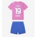 Billige AC Milan Theo Hernandez #19 Børnetøj Tredjetrøje til baby 2023-24 Kortærmet (+ korte bukser)